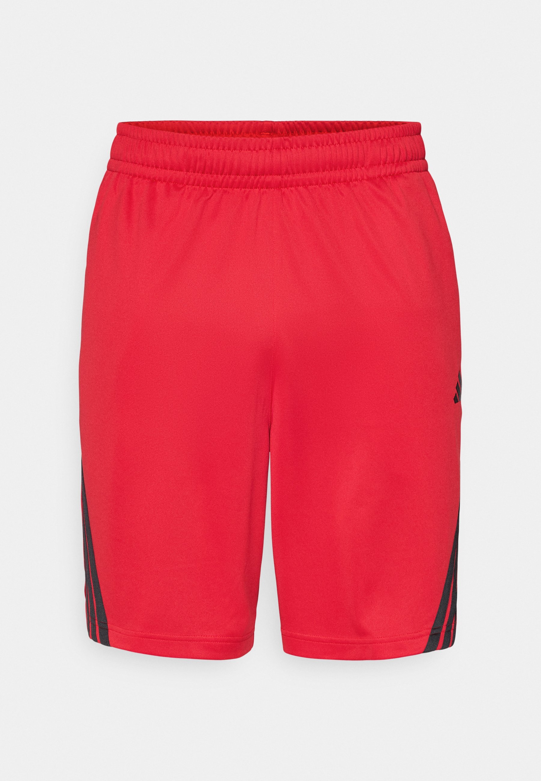 adidas Performance 3-STRIPES - Sportshorts - Team Power rood/zwart