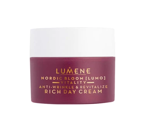 Lumene Nordic Bloom [Lumo] vitality wegański przeciwstarzeniowy krem do twarzy na dzień 50ml