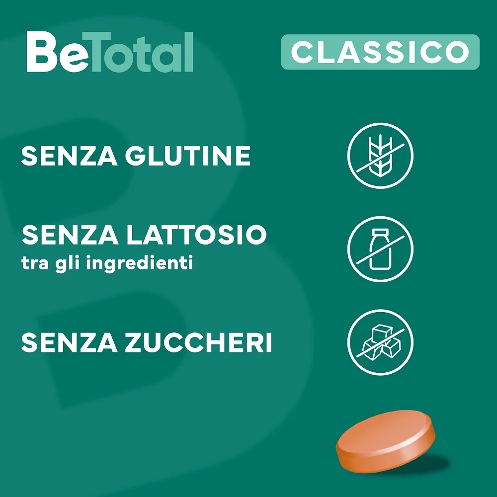 BE-TOTAL Complément alimentaire Be-Total Complexe équilibré de vitamines B 60 comprimés Vitamine B, B3 Vitamine B12 Acide folique Énergie pour adultes