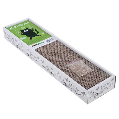 Krasmat van karton met meerdere krassen