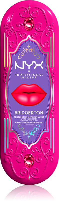 NYX Professional Makeup Bridgerton Royal Treasures zestaw do ust