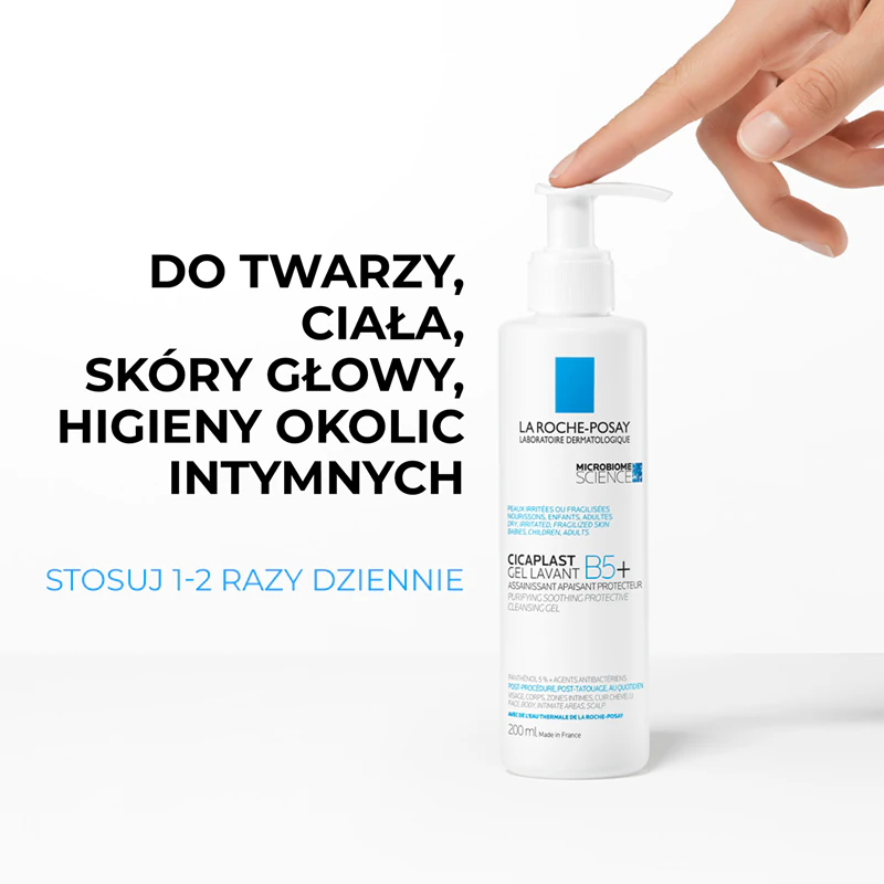 La Roche-Posay Cicaplast Lavant B5 Zklidňující a čistící pěnivý gel