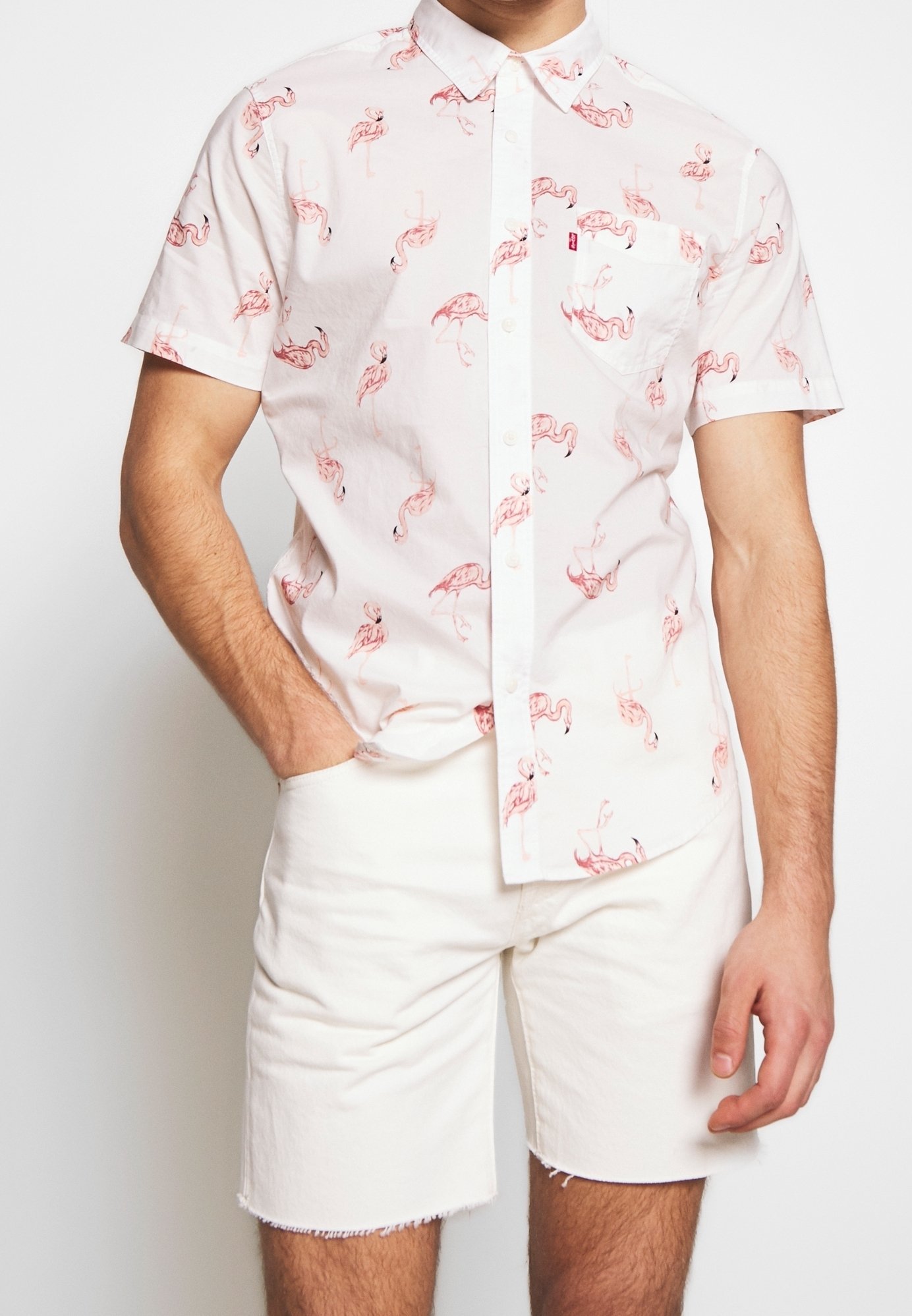 Levi's® overhemd - wit