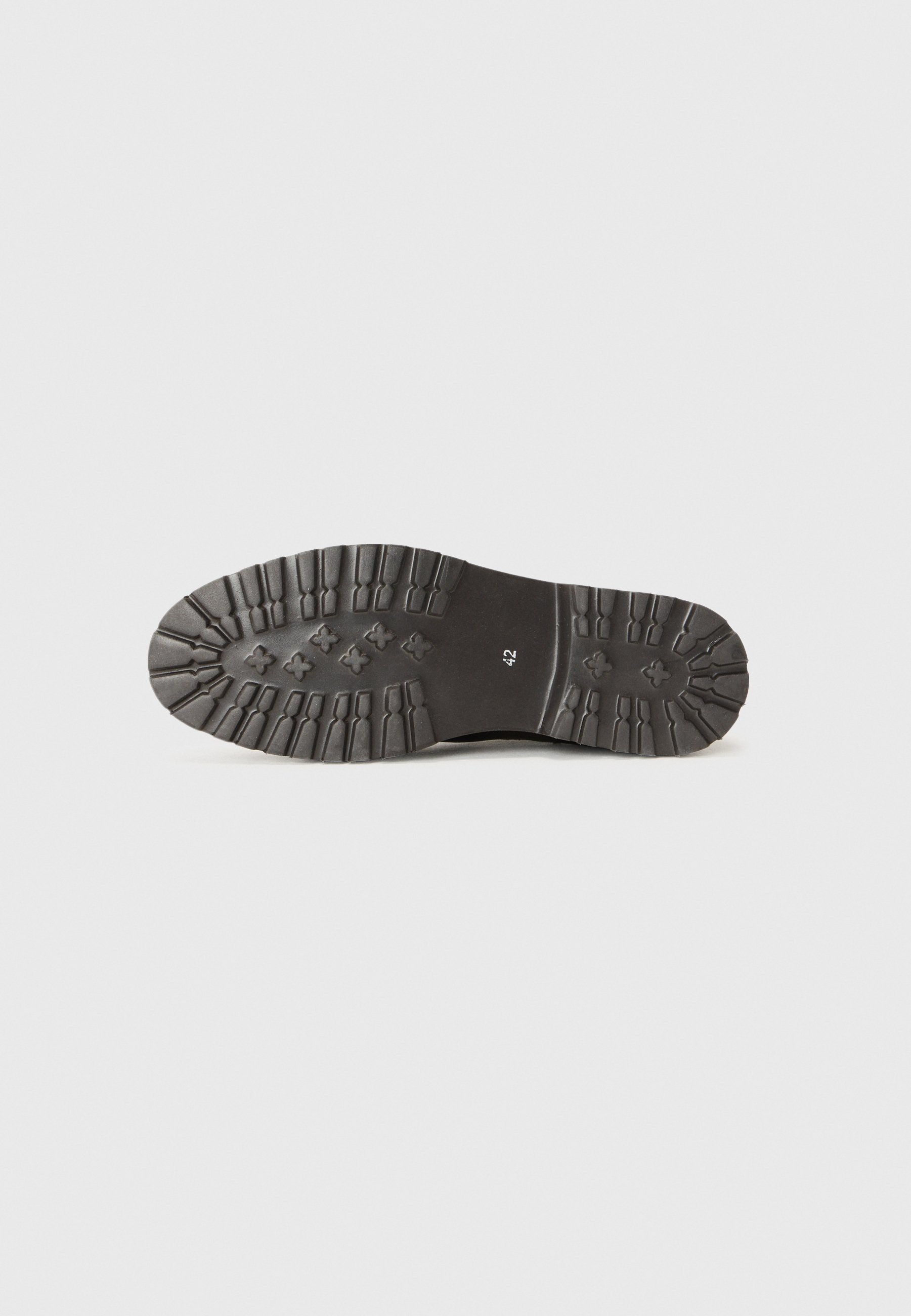 Pier One LEATHER - Klassieke enkellaarsjes - donkerbruin