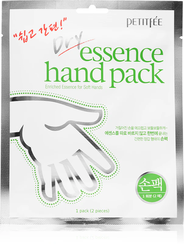 Petitfée Dry Essence Hand Pack - Máscara hidratante para mãos