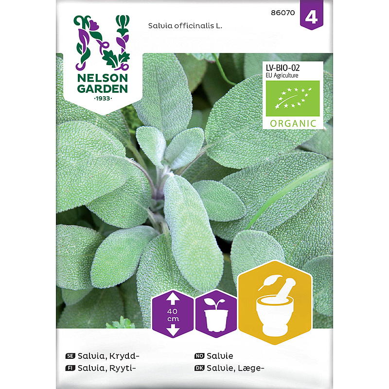 Nelson Gartensamen Salbei Bio