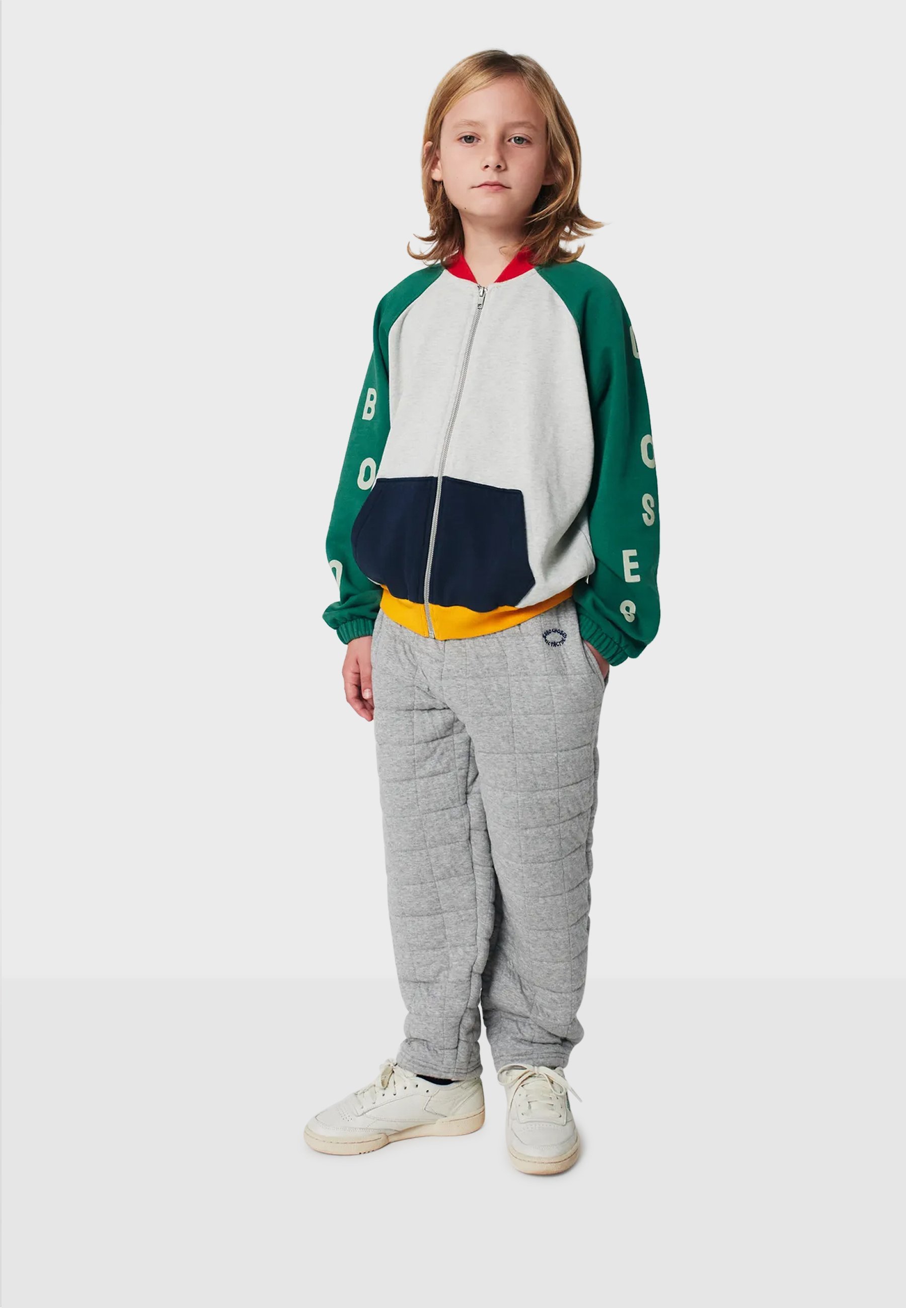Bobo Choses JOGGING QUILTED UNISEX - Treningsbukse - heather grey