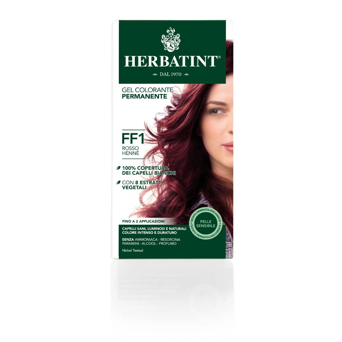 HERBATINT Herbatint Permanente Kleurgel Flash Henna Rood FF1 150 ml