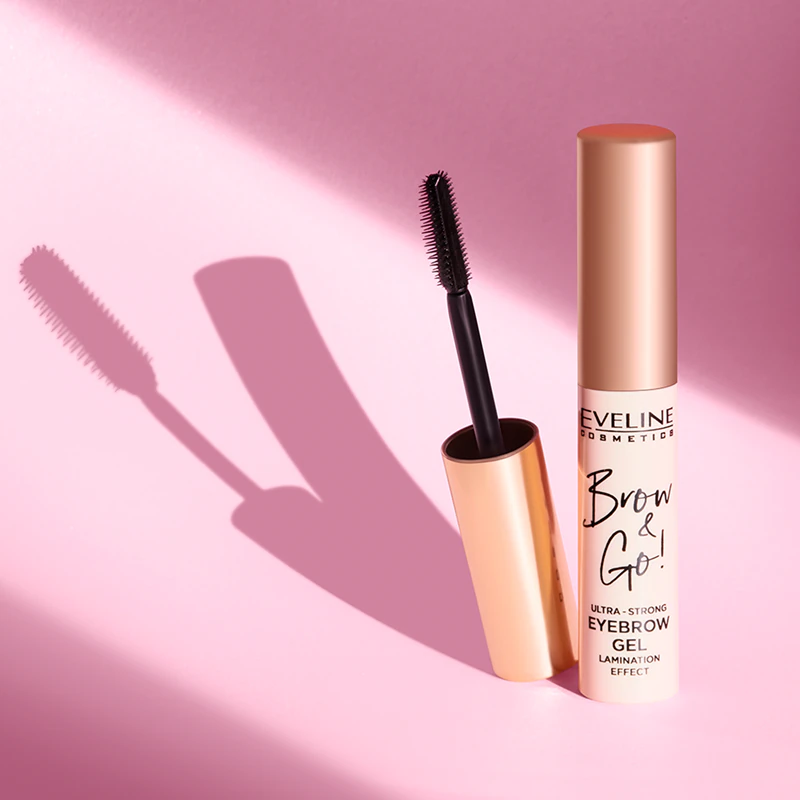 Gel para Sobrancelhas Brow & Go! Extra-Fixador da Eveline Cosmetics