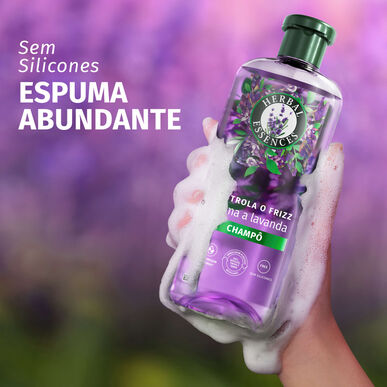 Herbal Essences šampon proti skodranim lasem z vonjem sivke, sproščujoč in gladilni šampon za skodrane lase 350 ml 350 ml
