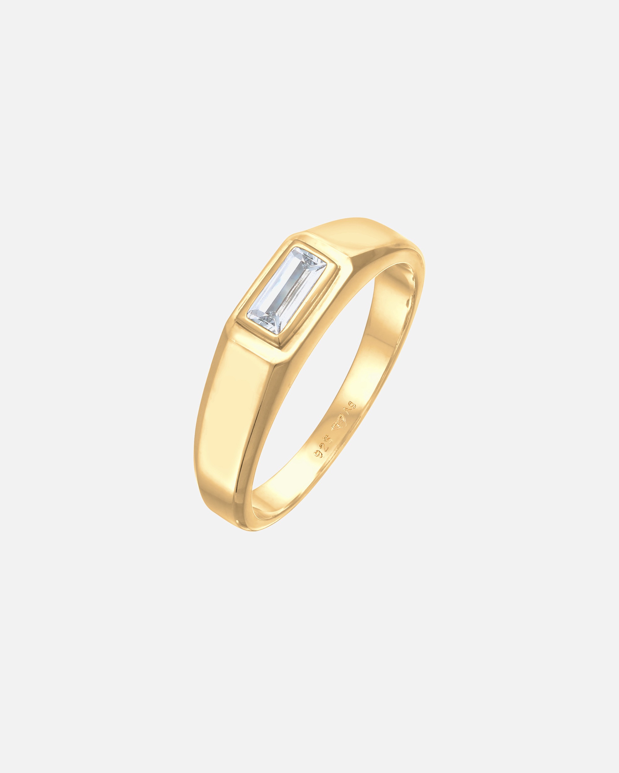 KUZZOI Hommes Simple Elégant avec topaze en argent sterling 925