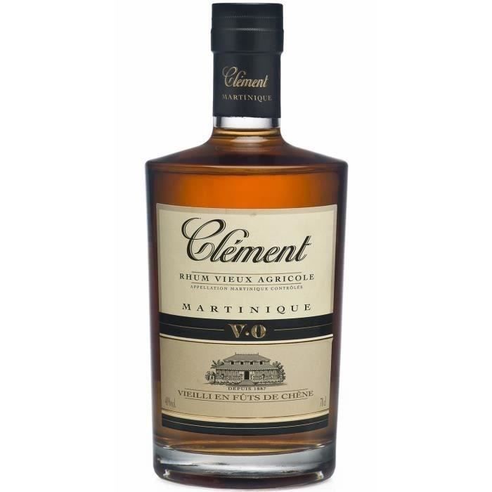 Rum Clément VO - Rum agrícola envelhecido - 40% ABV - 70cl
