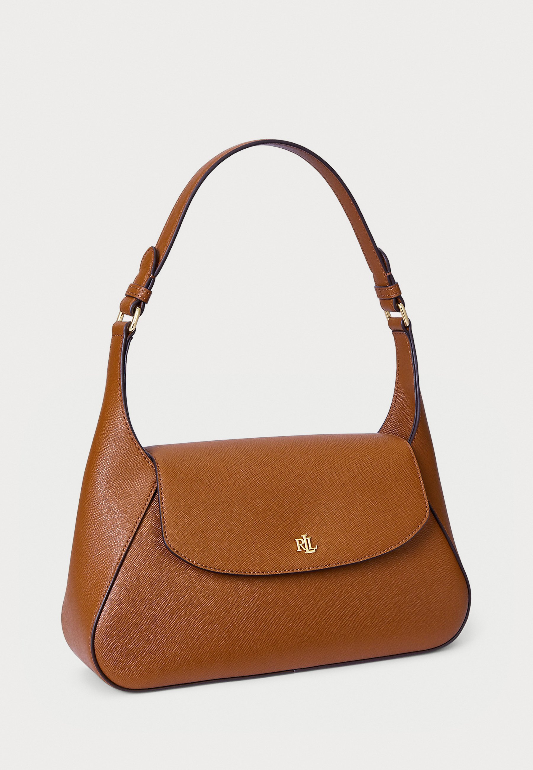 Lauren Ralph Lauren CROSSHATCH MEDIUM SCHYLAR SCHOUDERTAS - Handtas - lauren tan