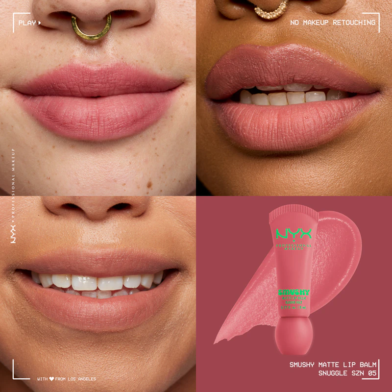 NYX Professional Makeup Smushy Matte balzam na pery