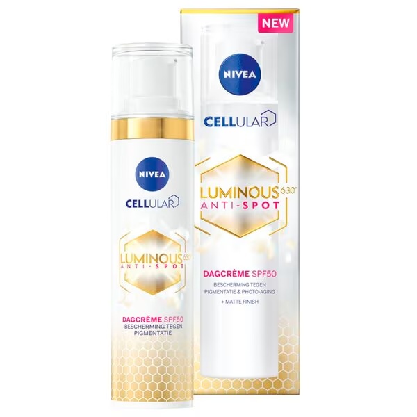 NIVEA Cellular Luminous 630 dienas krēms pret plankumiem SPF50 40 ml - Visiem ādas tipiem