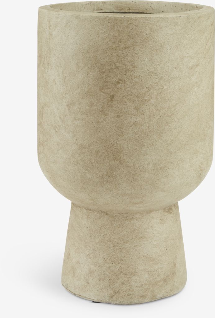 SOLVI vazonas SOLVI Ø25xH40cm žalias