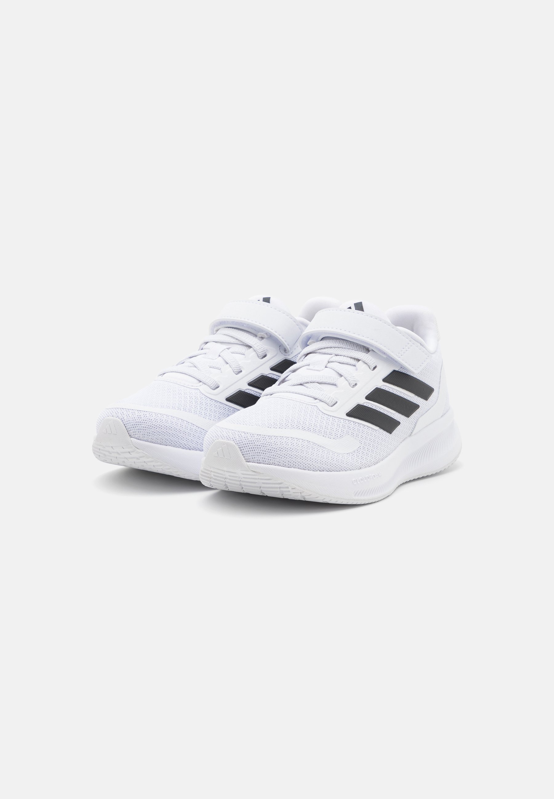 adidas Performance RUNFALCON 5 EL C - Road running shoes - footwear white/core black