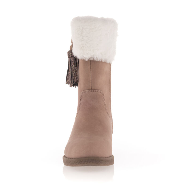 Botas rosas para niña