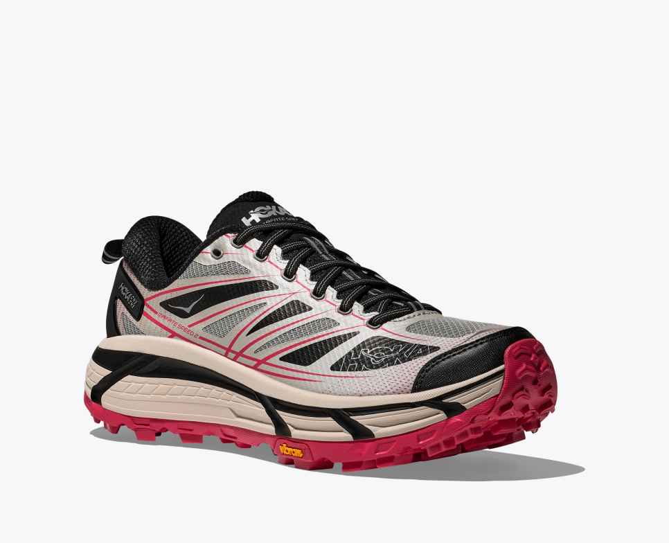 HOKA Mafate Speed 2 Galaktikus szürke / Rubinvörös