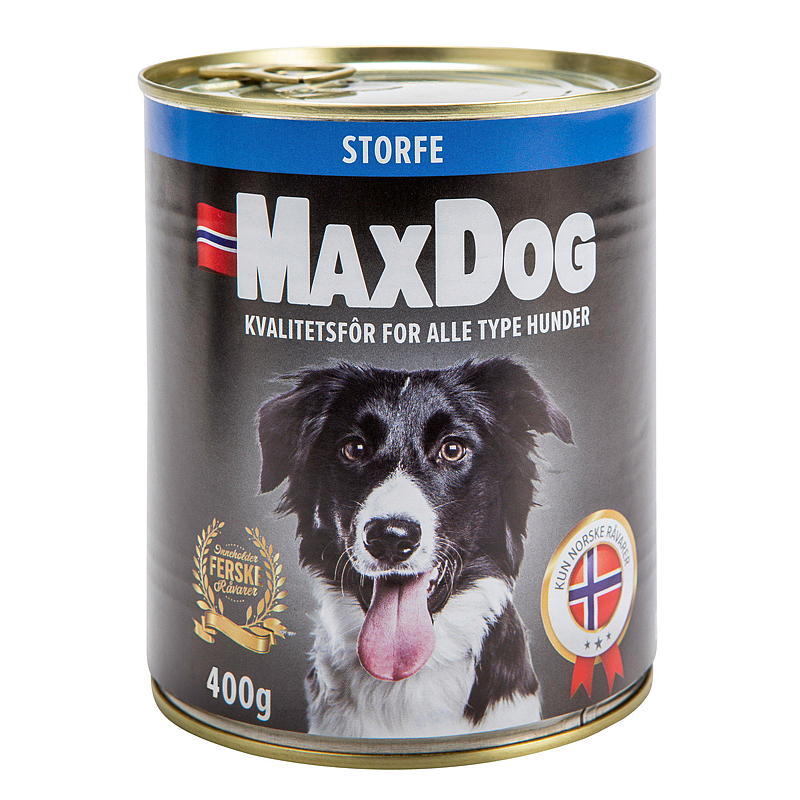 MaxDog Hundmat 400 g MaxDog