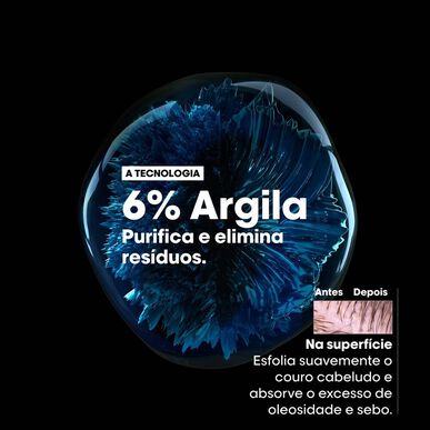 L'Oréal Professionnel Serie Expert Scalp Advanced Anti-Gras Argile Shampoo 2 i 1 beroligende anti-oljemaske 250 ml 250 ml