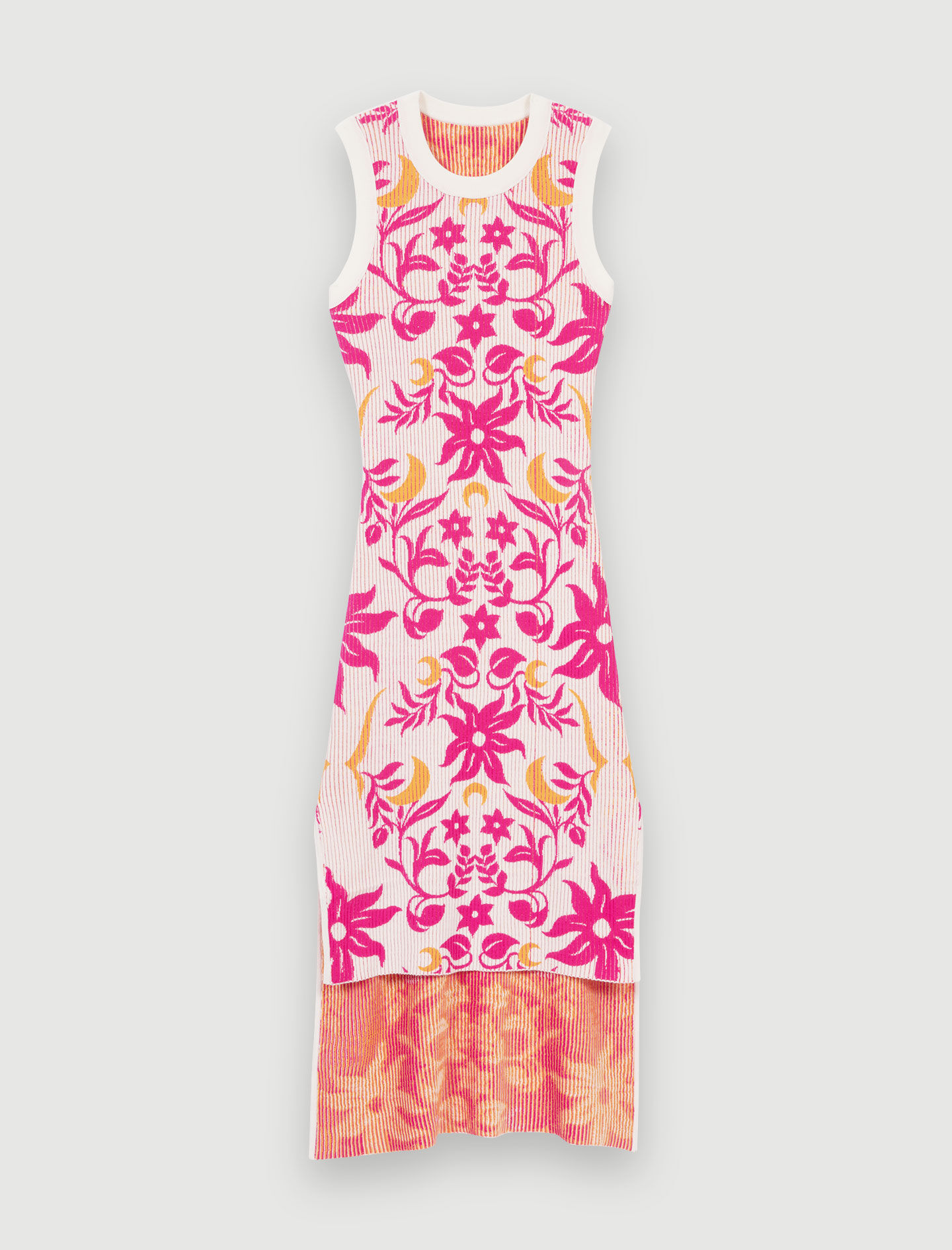 Omkeerbare jurk met print-Onirique roos