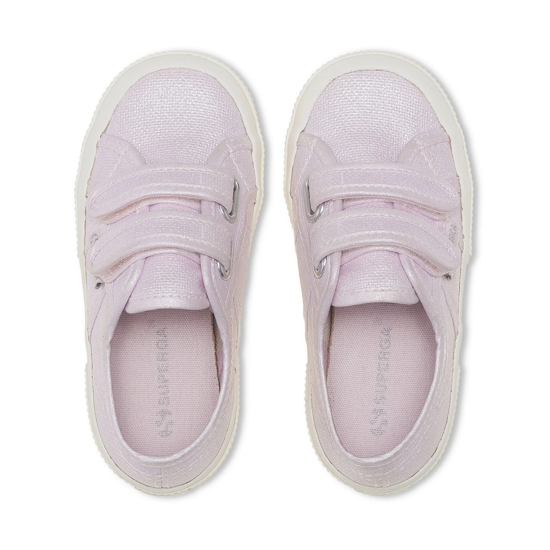 2750 KIDS STRAPS PEARL MATTE CANVAS-VIOLET LILLA-FAVORIO
