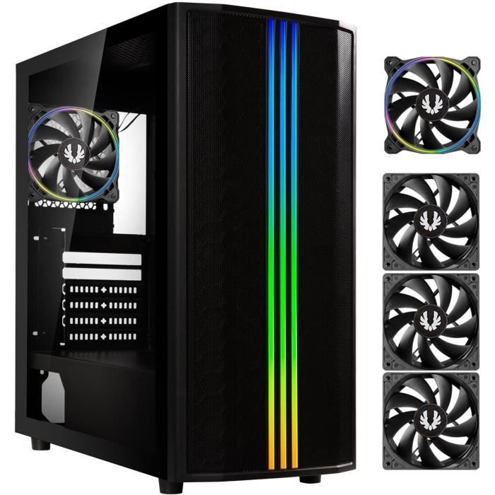 Case per PC senza alimentatore - BITFENIX Saber Mesh (Nero) - Mid Tower - Formato ATX
