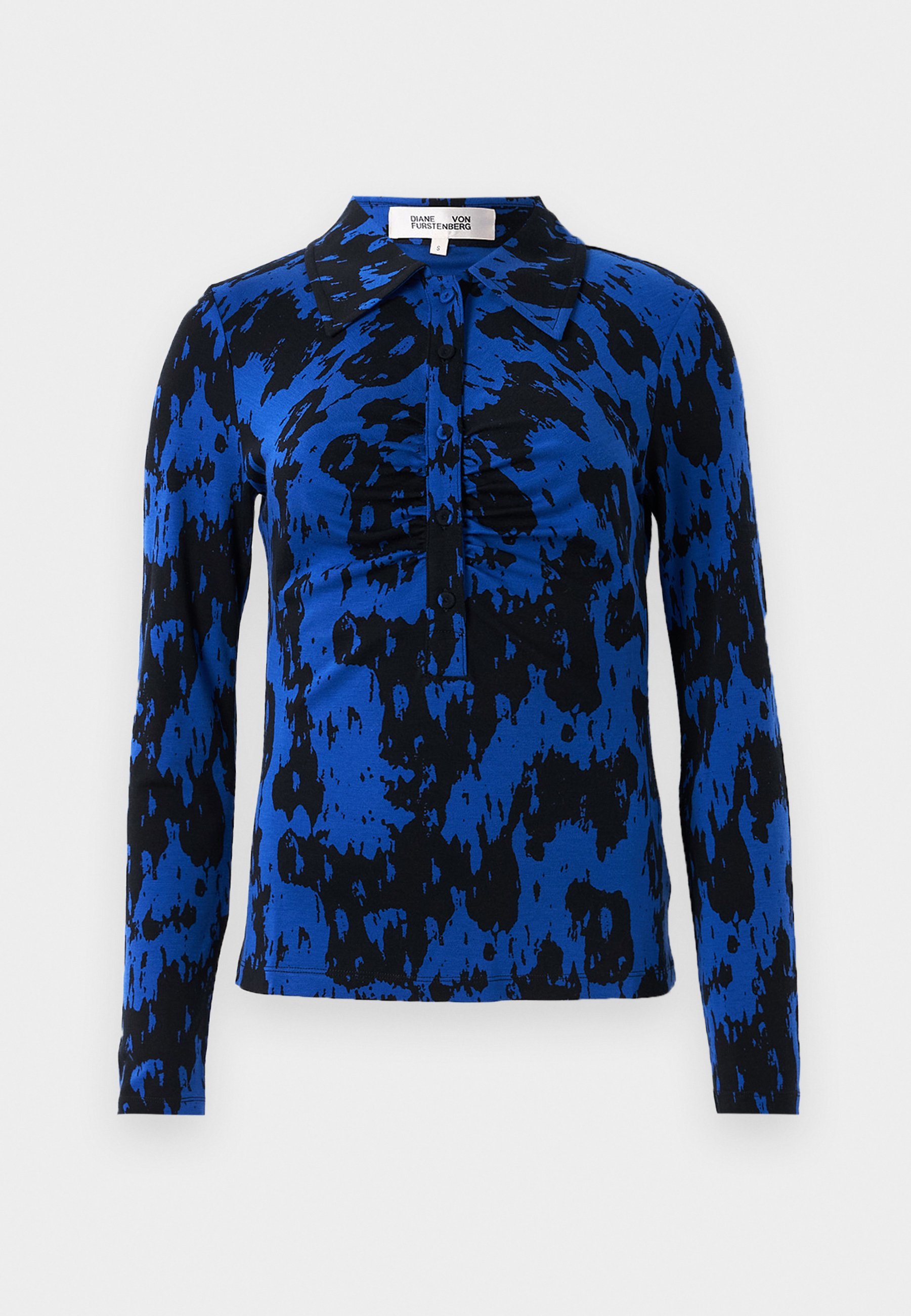 Diane von Furstenberg SHESKA - Top s dlhým rukávom - tmavomodrý
