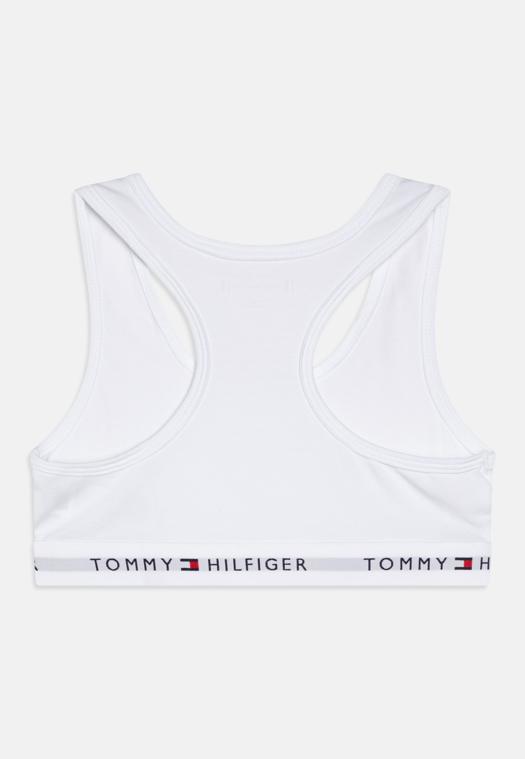 Lot de 2 soutiens-gorge bustier Tommy Hilfiger - blanc/gris clair chiné