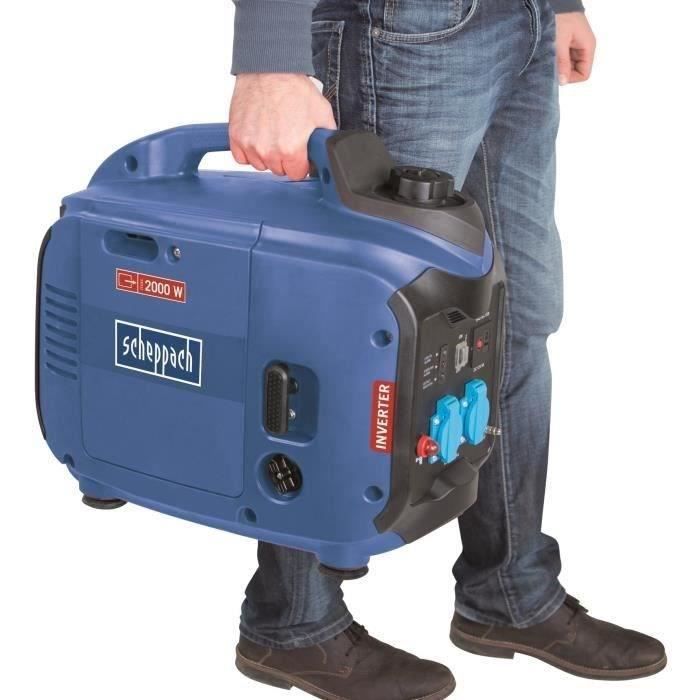 SCHEPPACH Groupe électrogène inverter 2000 W SG2000