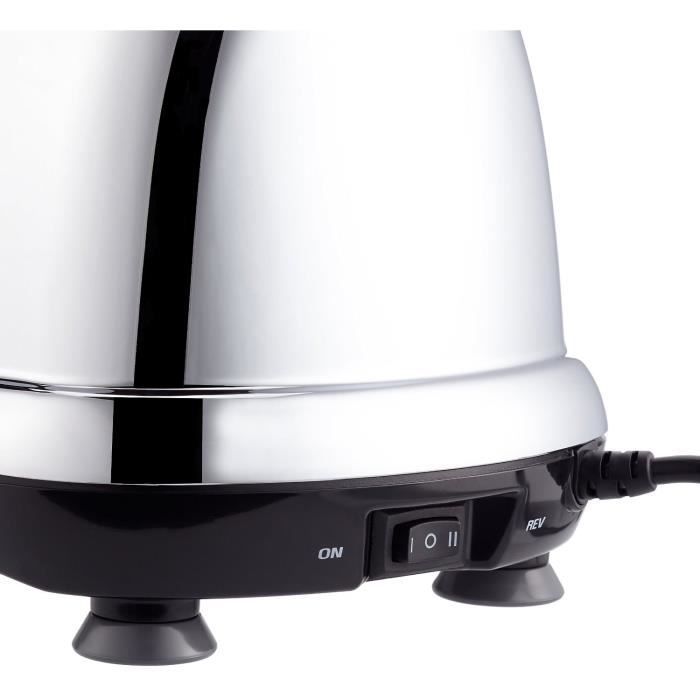 Extracteur de jus horizontal OMEGA 8226 - 80 trs/mn - Chrome