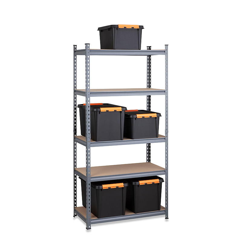 Work Steel reol 183 x 91,4 x 45,7 cm, 5 hylder