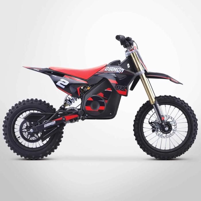 Kids Electric Motorcycle 1600W / ORION 1600W Motocross Bike / 14/12 / Red