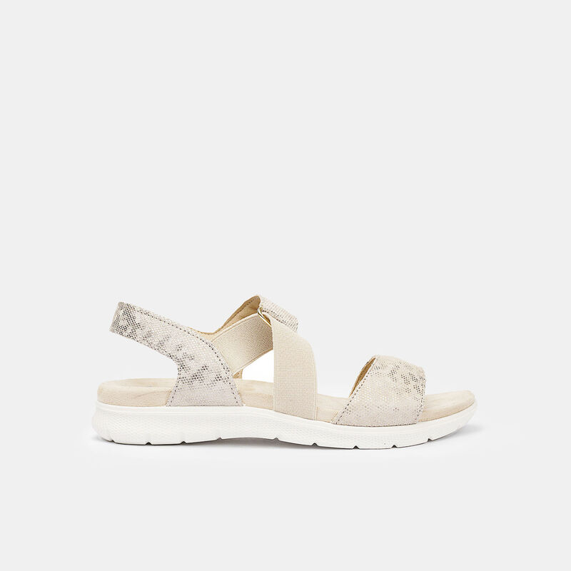 Damsandaler i nubuck