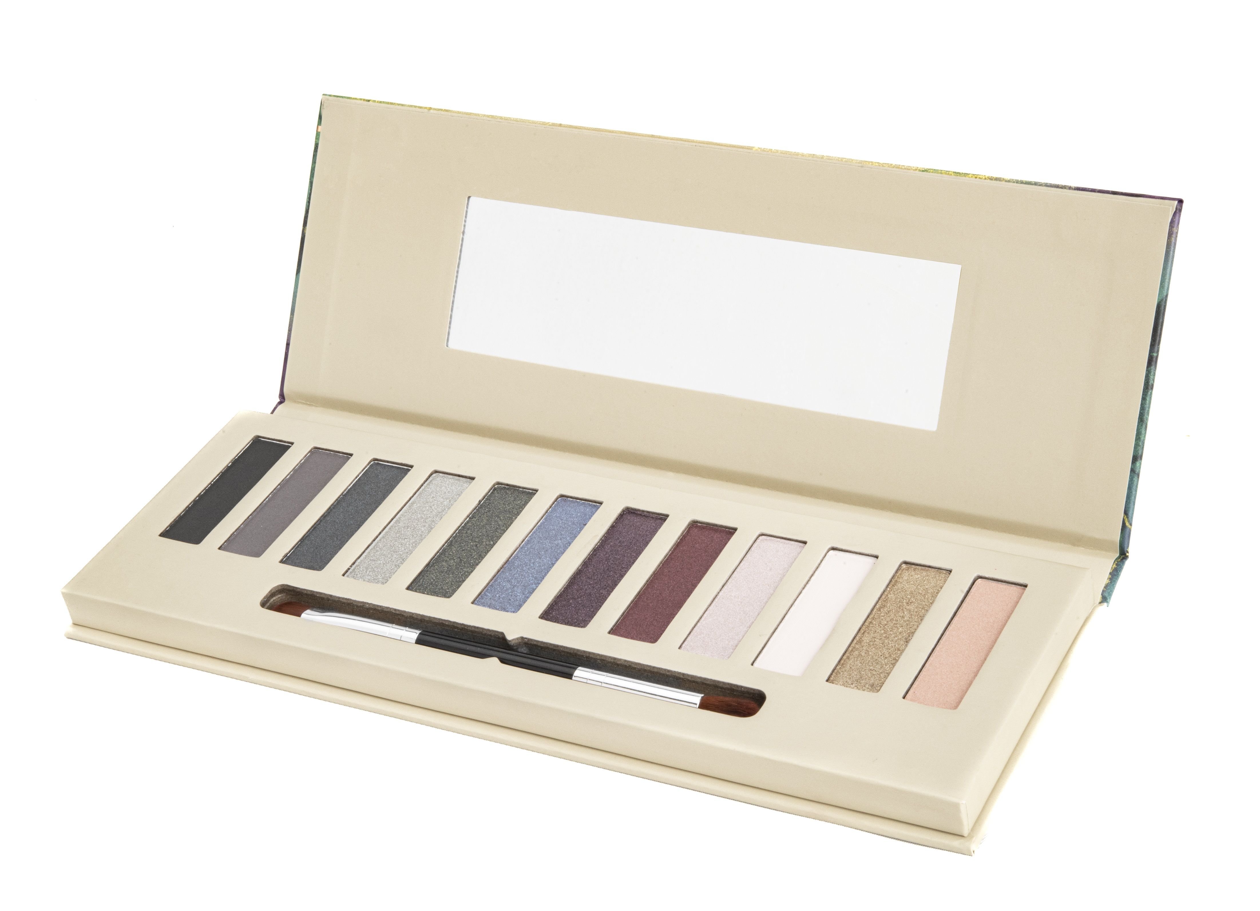 Paleta senčil za oči z dvema odtenkoma Palete senčil za oči in ličila