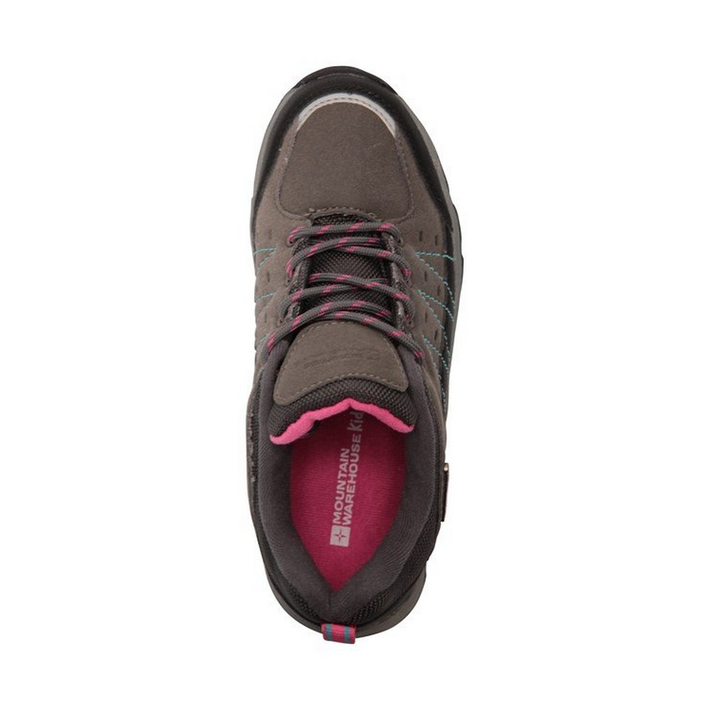 Zapatillas De Senderismo De Ante Impermeables Mountain Warehouse Stampede