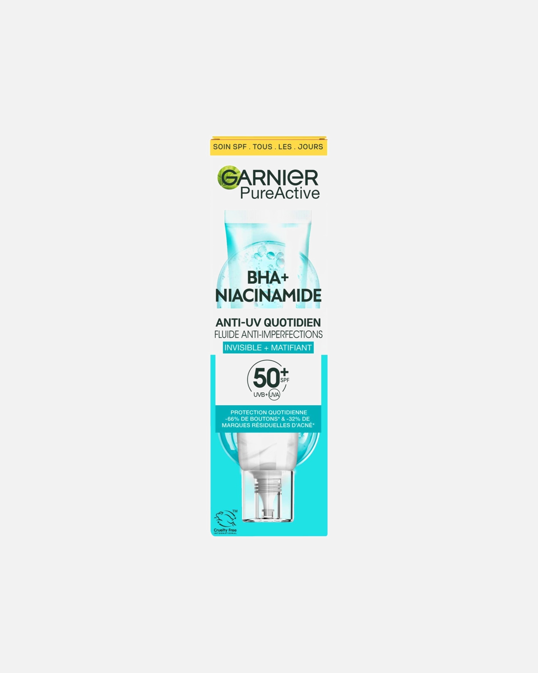 Garnier Soin visage Anti-UV Quotidien anti-imperfections SPF 50+