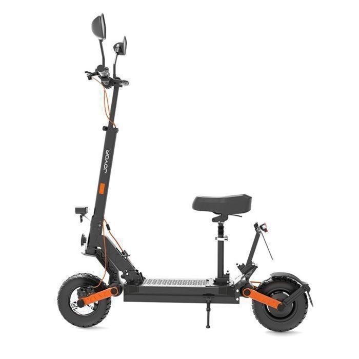 Motocicleta elétrica - JOYOR - S8E - Motor de 800W - Bateria de 48V 26AH - Autonomia de 80km - Preta
