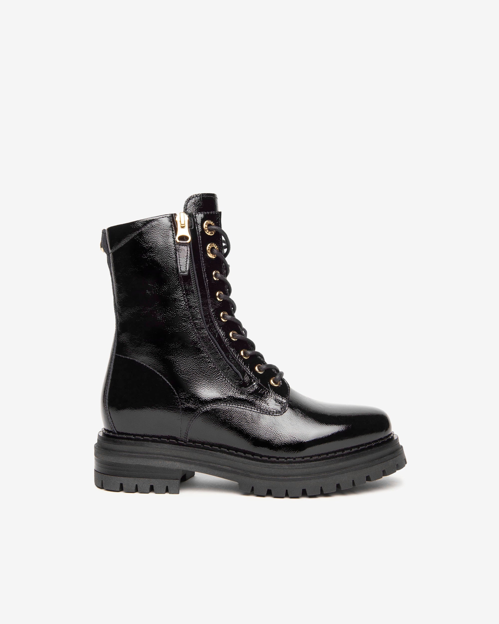  Amphibiens en cuir verni pour femmes