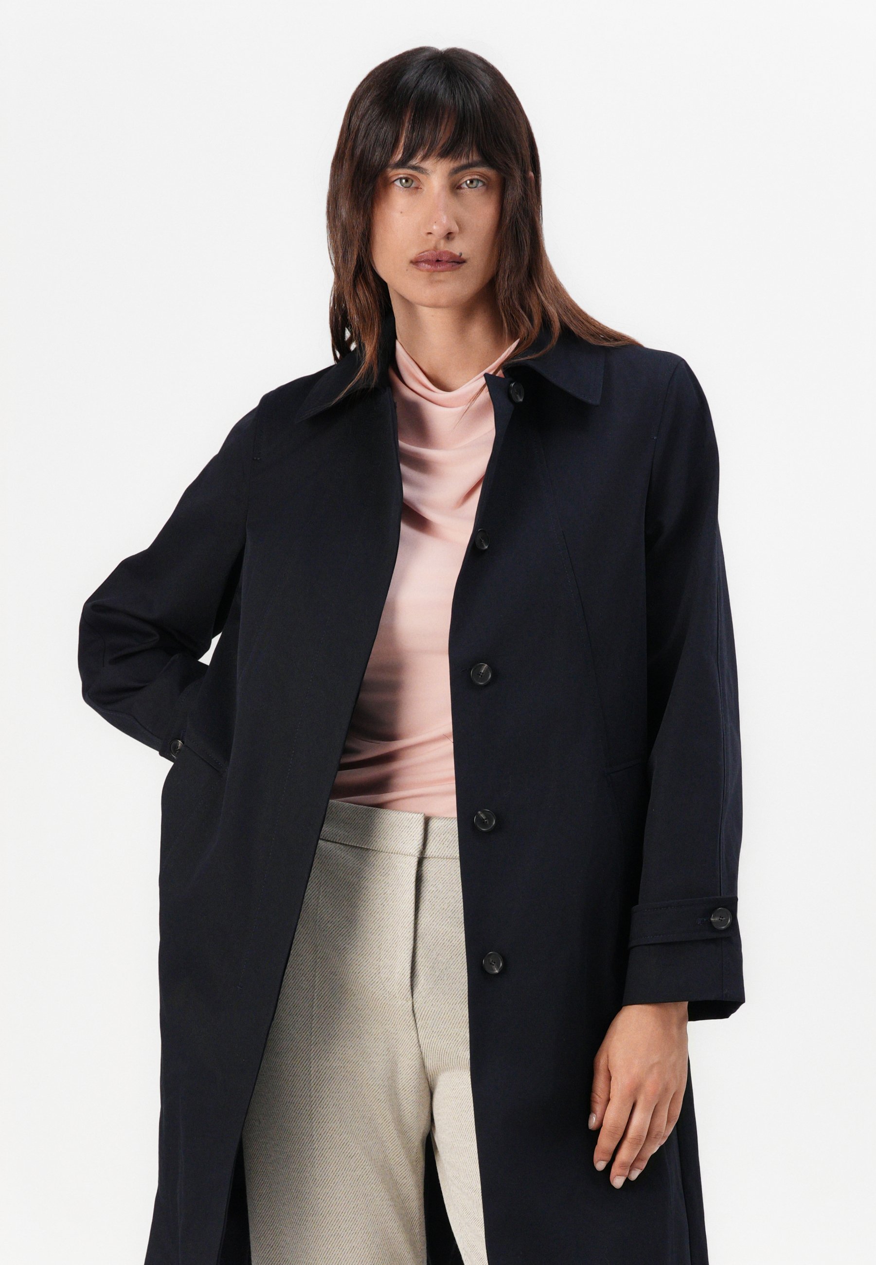 BOSS CALEXIS - Trench-coat - bleu foncé
