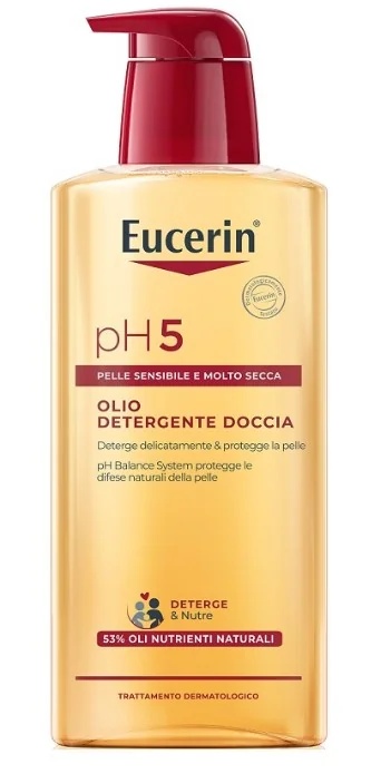 EUCERIN Eucerin olje za prhanje 400 ml za občutljivo kožo