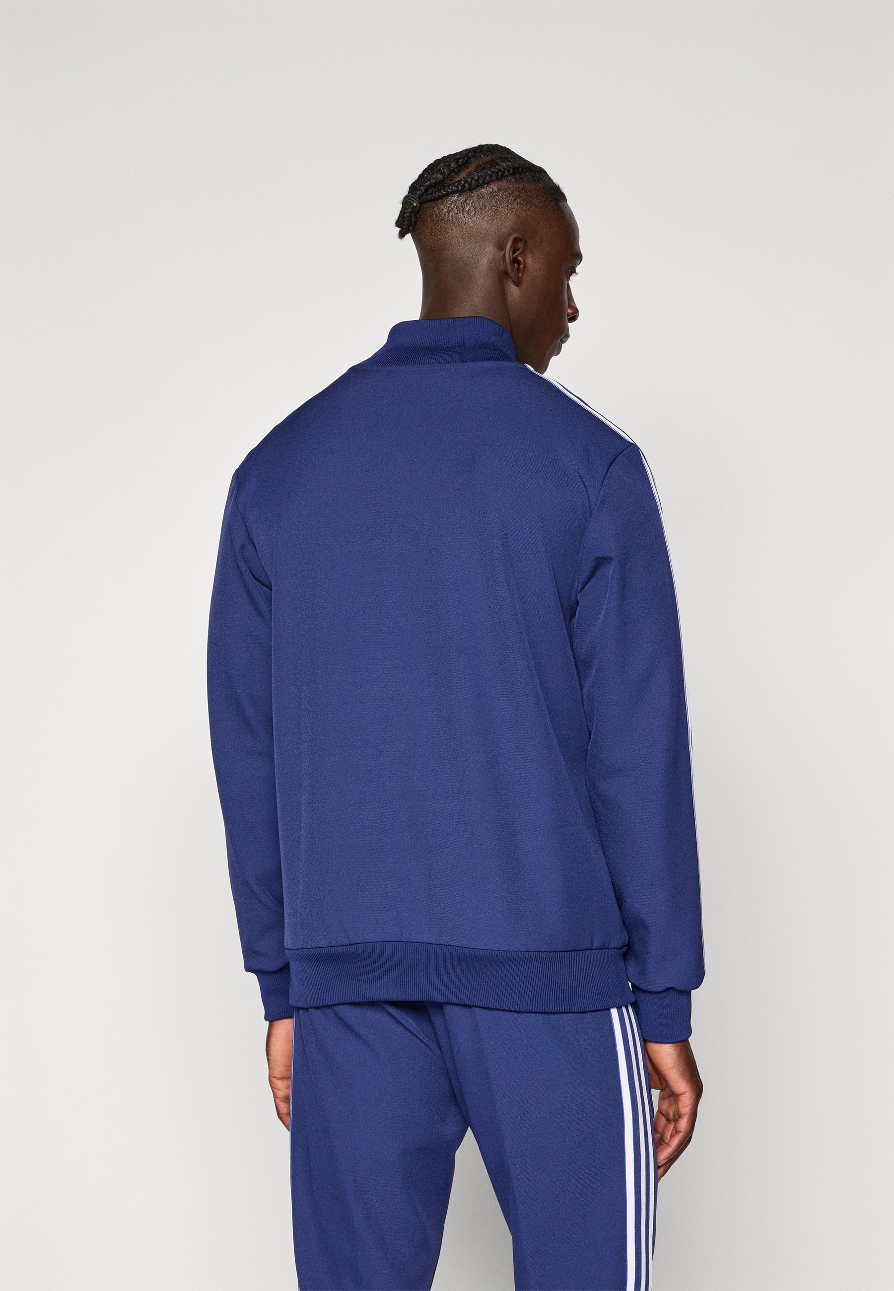adidas Originals FC COPENHAGEN ICON MELEGÍTŐPÓLÓ - Cipzáras pulóver - éjszakai égbolt