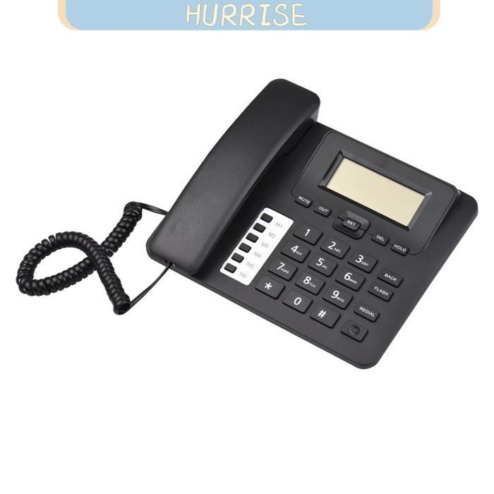 migliori telefoni per la casa, telefono fisso nero, telefono per ufficio, telefono per stampante del computer, telefono nero