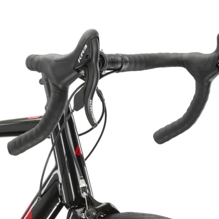 Kross Vento 2.0 28 20 Aluminium-Fahrrad – schwarz/rot – 20 Zoll / 140–165 cm