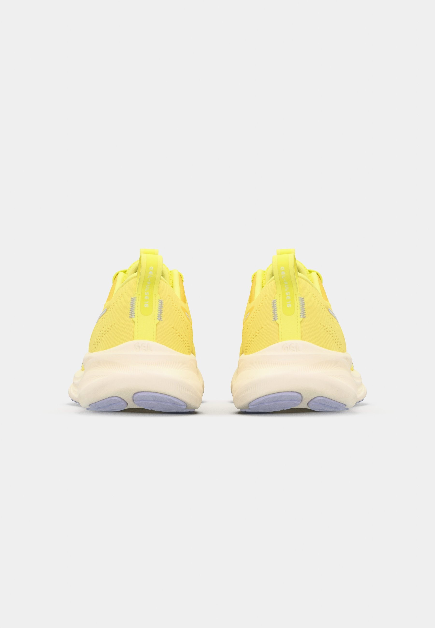 ASICS GEL PULSE 16 - Chaussures de running sur route - citron/blanc