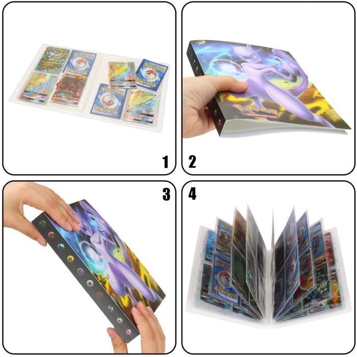 Classeur pour Pokemon - Sinwind - Capacité de 269 - Album pour Cartes Pokemon