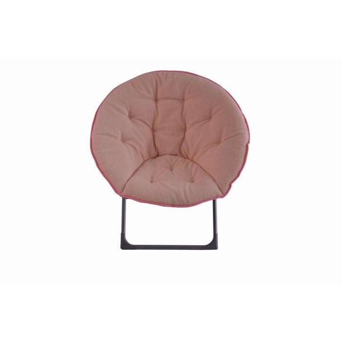 Fauteuil de table de sauce en laine de mouton pliable,Fauteuil de lune mousse pliable portable,pour chambres à coucher, résidences