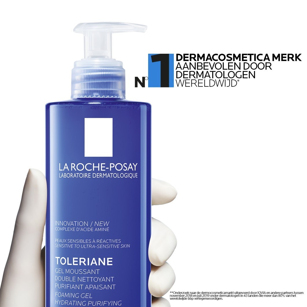 La Roche-Posay Toleriane pjenasti gel za čišćenje lica - 400 ml