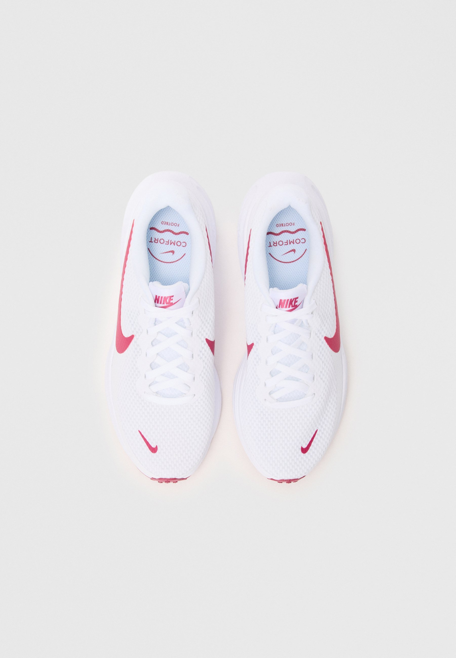 Nike Performance REVOLUTION 8 - Chaussures de running sur route - blanc/betterave/platine